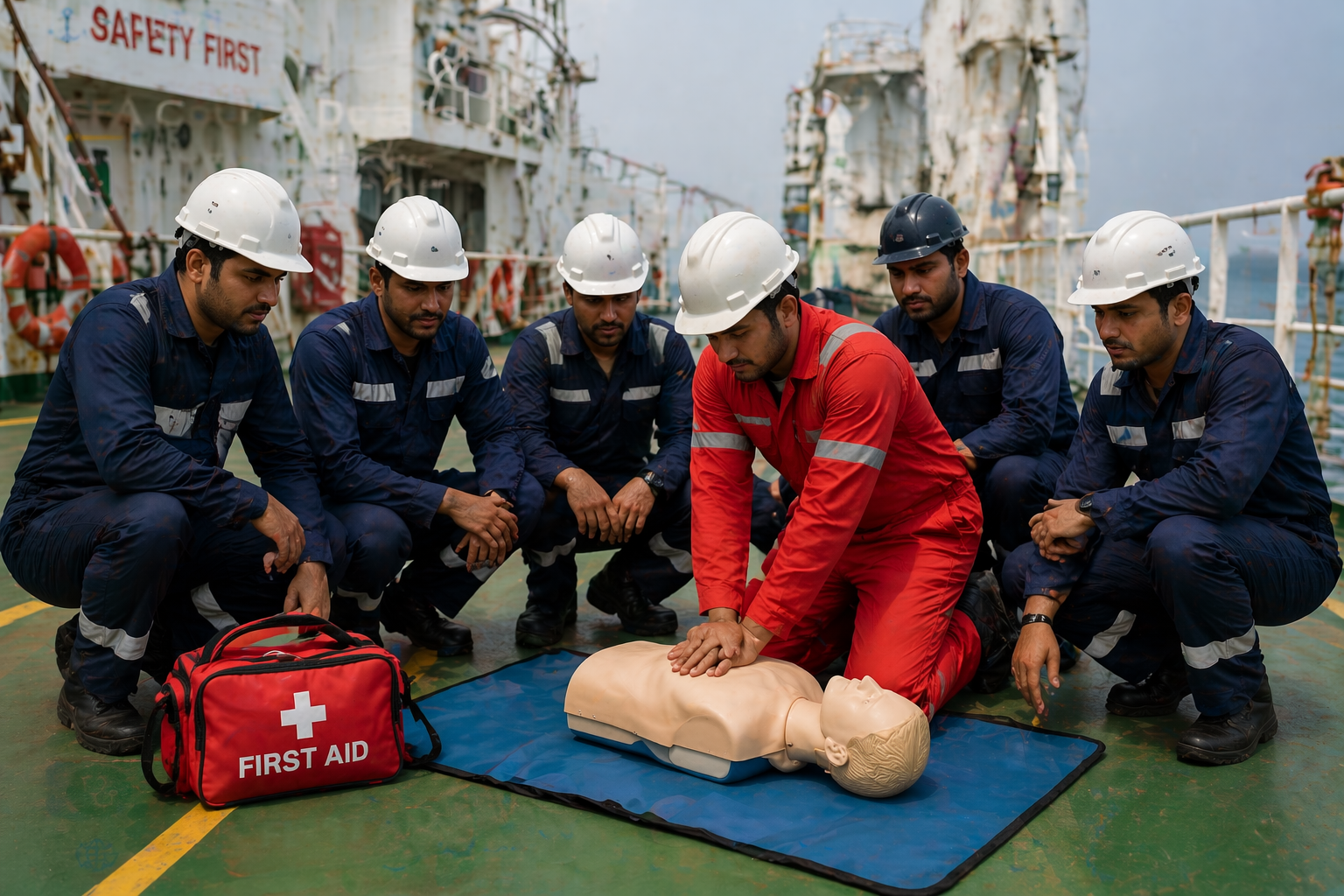 efa course practical training helping seafarers in ship career